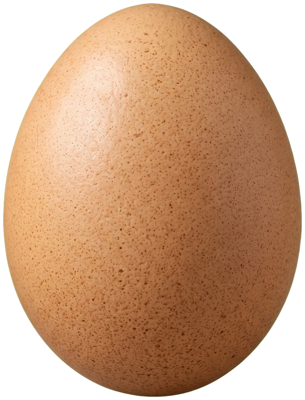 A fresh brown desi egg